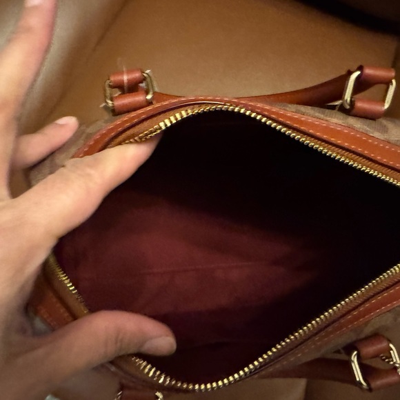 Coach Rowan Satchel Bag in Signature Canvas With Sticker Print NWT - Picture 8 of 10